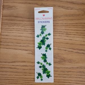 Vintage 90s Mrs. Grossman's Ivy Stickers